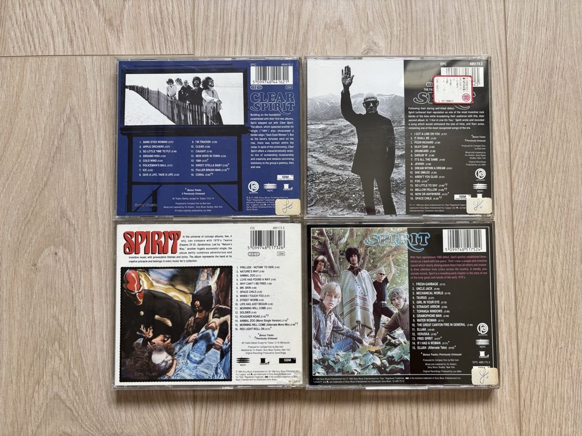 CD: Lot 4 CD Spirit  – Usato da Prangins venduto da nic_p85l 2