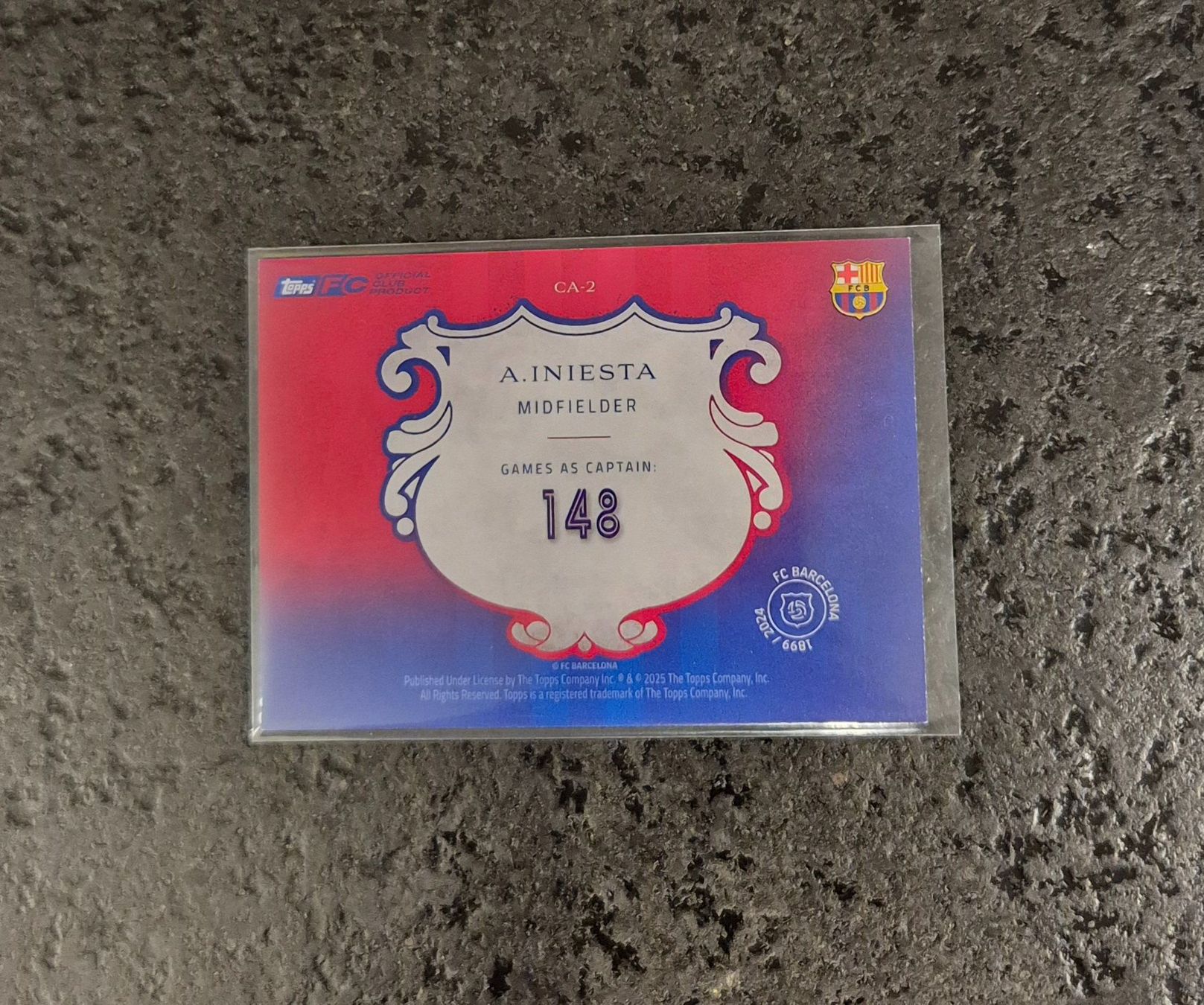 Topps Carte collezionabili: Iniesta - Barcelona - Topps – Nuovo (secondo la descrizione) da Burg AG venduto da Danoe 1
