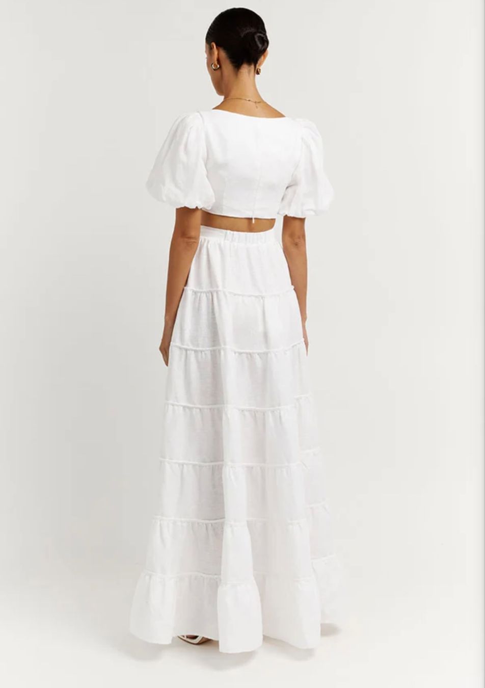 Gonne: Brand new white linen skirt with tags – Nuovo e nell'imballaggio originale da Kilchberg venduto da AK_KB 1