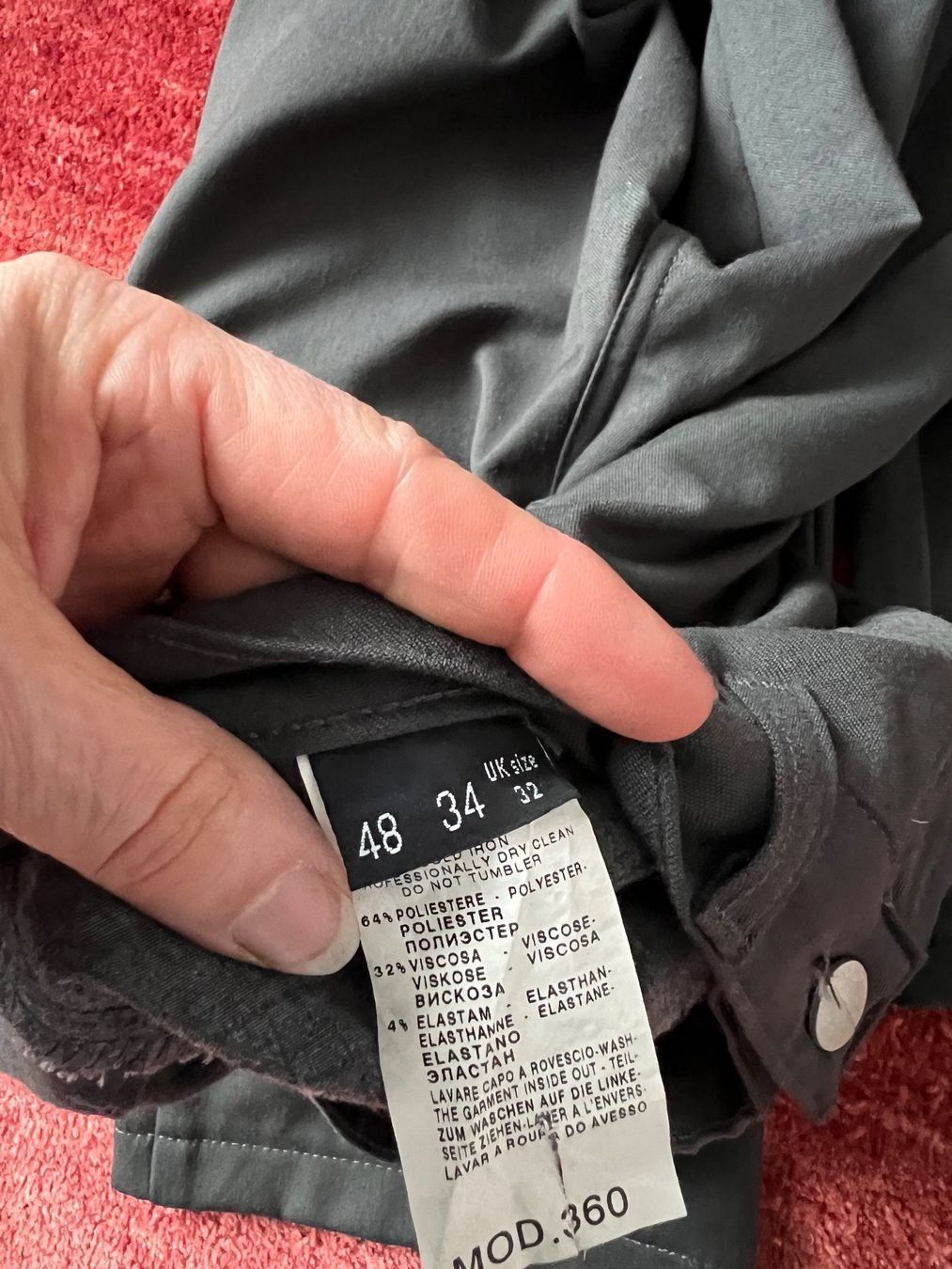 Trussardi Jeans: TRUSSARDI Jeans Gr. 48 – Usato da Uitikon Waldegg venduto da Mawro 3