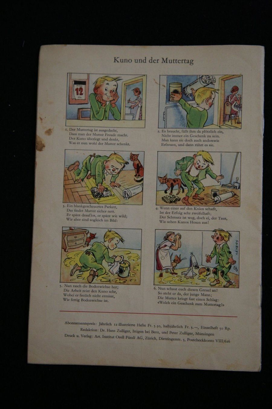 Riviste & Magazine: Der Spatz - Heft Nr 2 Mai 1957 – Usato da Gutenswil venduto da Optico 1