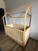 Lit cabane bébé / enfant 70x140 évolutif