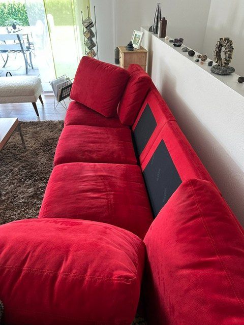 Pfister Sofas: Grosses rotes Sofa – Gebraucht aus Pfäffikon zh von sambalina 5