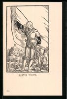 Litho Kanton Zürich, Schweizer Soldat m