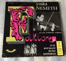 Yoska Nemeth Folklore Juif Hongrois Roumain Russe LP Vinyle