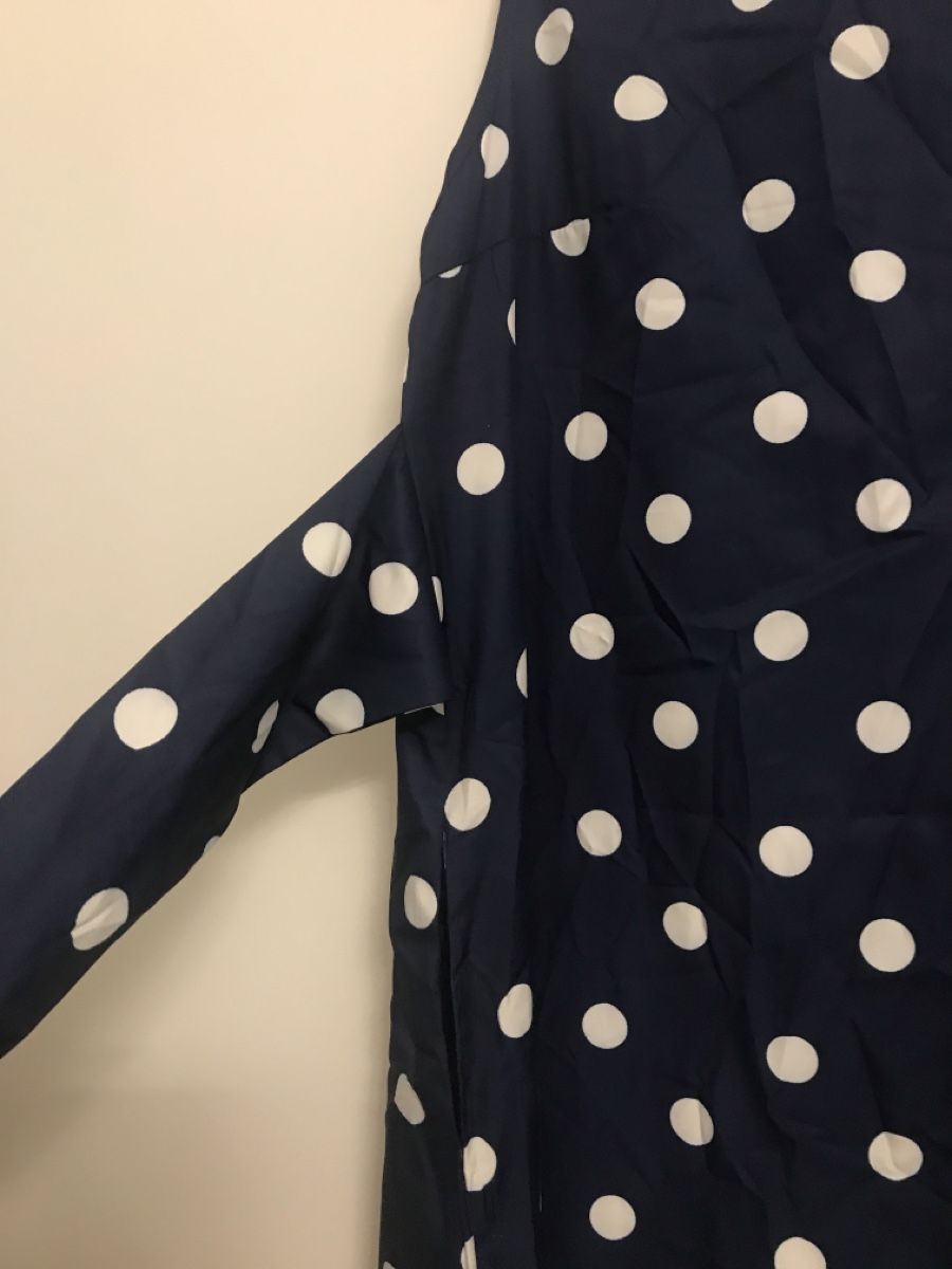 Vestiti: Kleid dunkelblau mit Punkten Grösse L neu – Nuovo (secondo la descrizione) da Dübendorf venduto da nela123 3