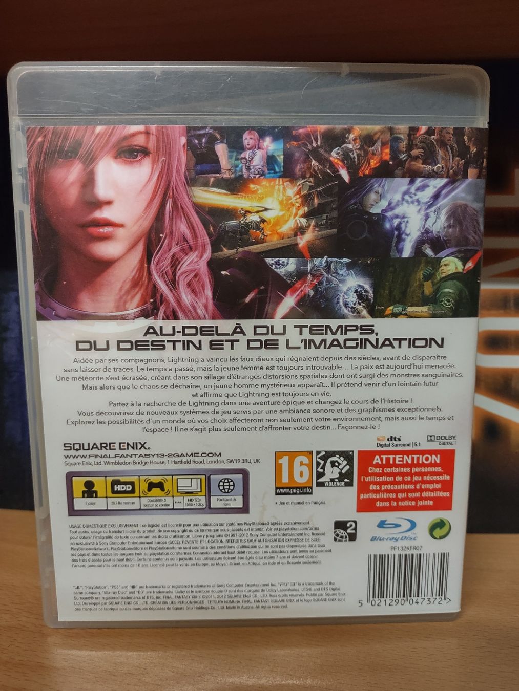 Sony Spiele: Final Fantasy XIII-2 - PS3 - Comme Neuf! Action RPG – Gebraucht aus fribourg von GameSpot 1