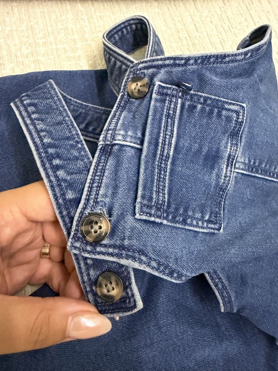 Petit Bateau Pantaloni: Petit bateau Latzhose Jeans  – Usato da Altendorf venduto da Carcoura 3