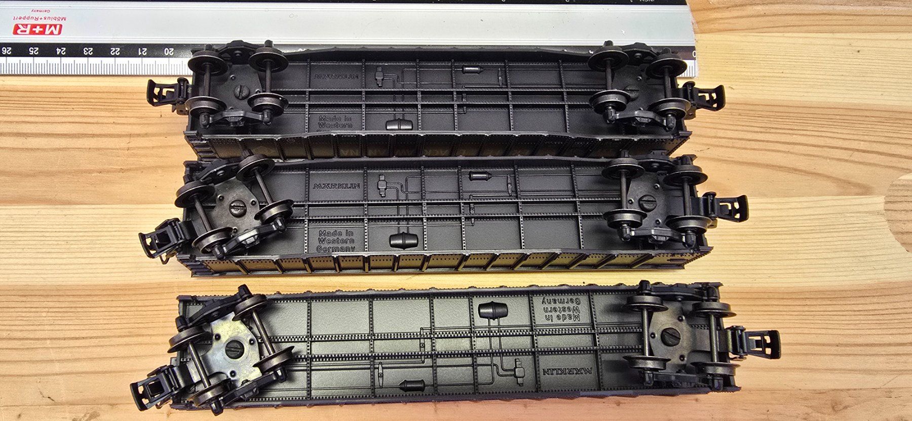 Märklin Modellini di ferrovie: Märklin 47741 Wagen-Set ´Anthrazitkohle-Transport´ – Nuovo (secondo la descrizione) da Büsserach venduto da ModellbahnDepot 7