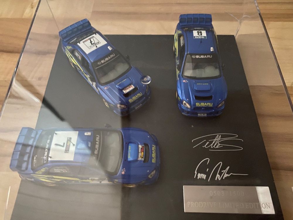 Coffret Subaru Impreza STI Prodrive WRC 1/43 - Édition Limitée 1500, Occasion
