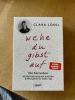 Clara Lösel Motivationskarten Box "Wehe du gibst auf" neu