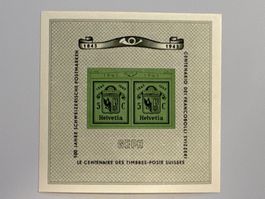 1943, Gedenkblock GEPH Genf, ZNr. W18, postfrisch