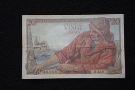 Vingt Francs - Banque de France 5.7.1945 - G.139 40788