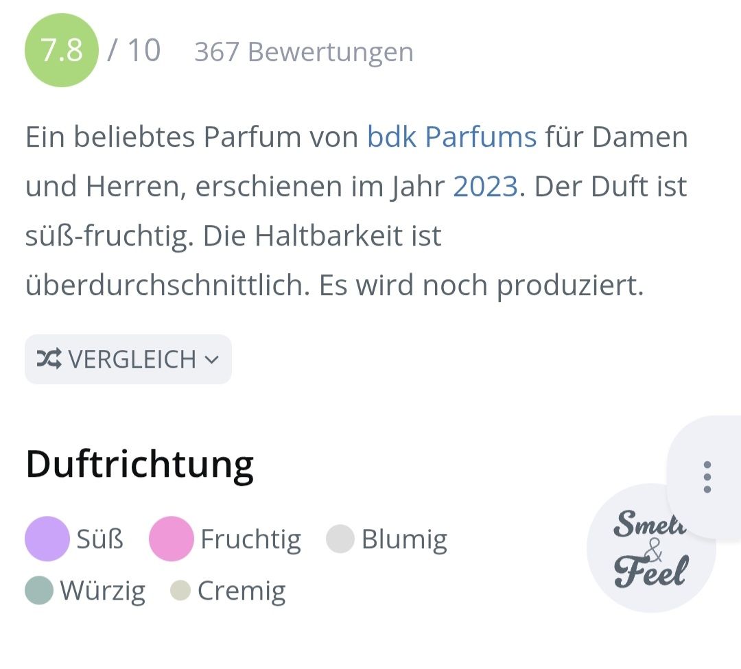 Parfums & Eau de Toilette: BDK Pas Ce Soir Extrait 100 ml – D'occasion à St. Gallen par CaliSunshine 3