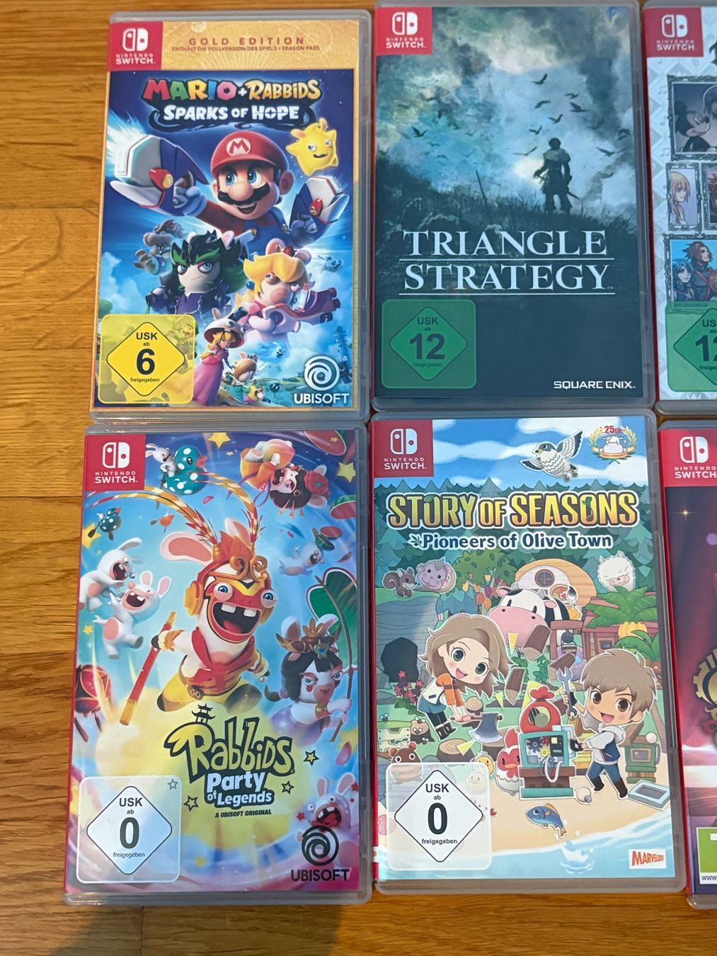 Nintendo Spiele: 8 x Nintendo Switch Spiele – Gebraucht aus Zürich von VintagePalace 1