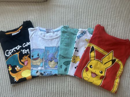 T-Shirts 122-130 Pokémon 
