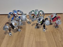 Set von 6 LEGO Bionicle Bohrok-Kal 100% komplett