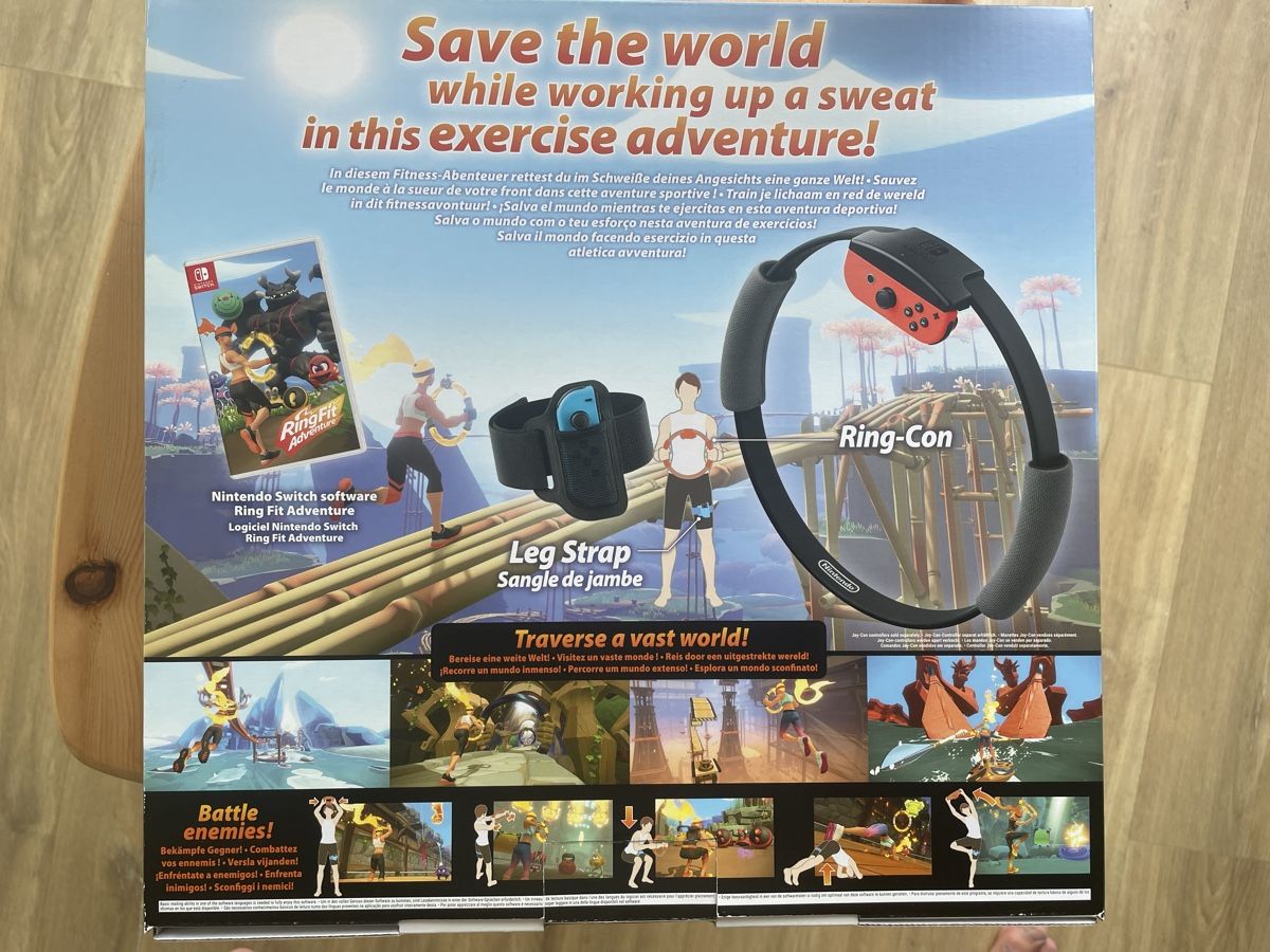 Nintendo Spiele: Nintendo Switch Ring Fit Adventure mit Ring-Con – Gebraucht aus Leissigen von danyrichjr 1