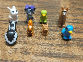 lego figurine lot de 8  animaux