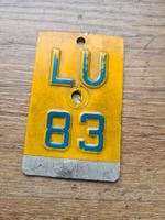 Mofa Nummer *alt* LU 83