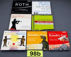 7 Hörbücher, Capote, Roth, Mercier Metzinger u. a., Nr. 98b