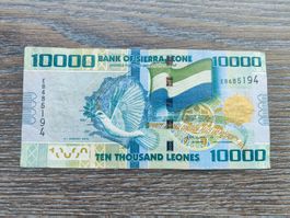 Sierra Leone 10'000 Leones 2013 !!!!!!