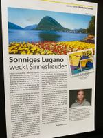 2014 Städte der Schweiz LUGANO ZN 1514 auf A4 Kopie aus Lupe