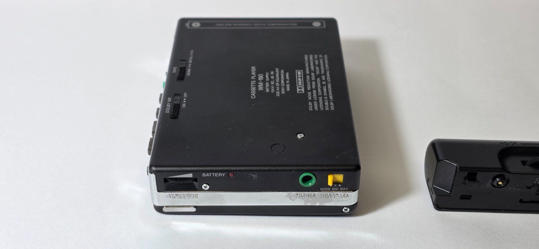 Sony Tragbarer Mediaplayer: Sony Walkman WM-190 Cassette Player – Defekt aus Zürich von spin23 8