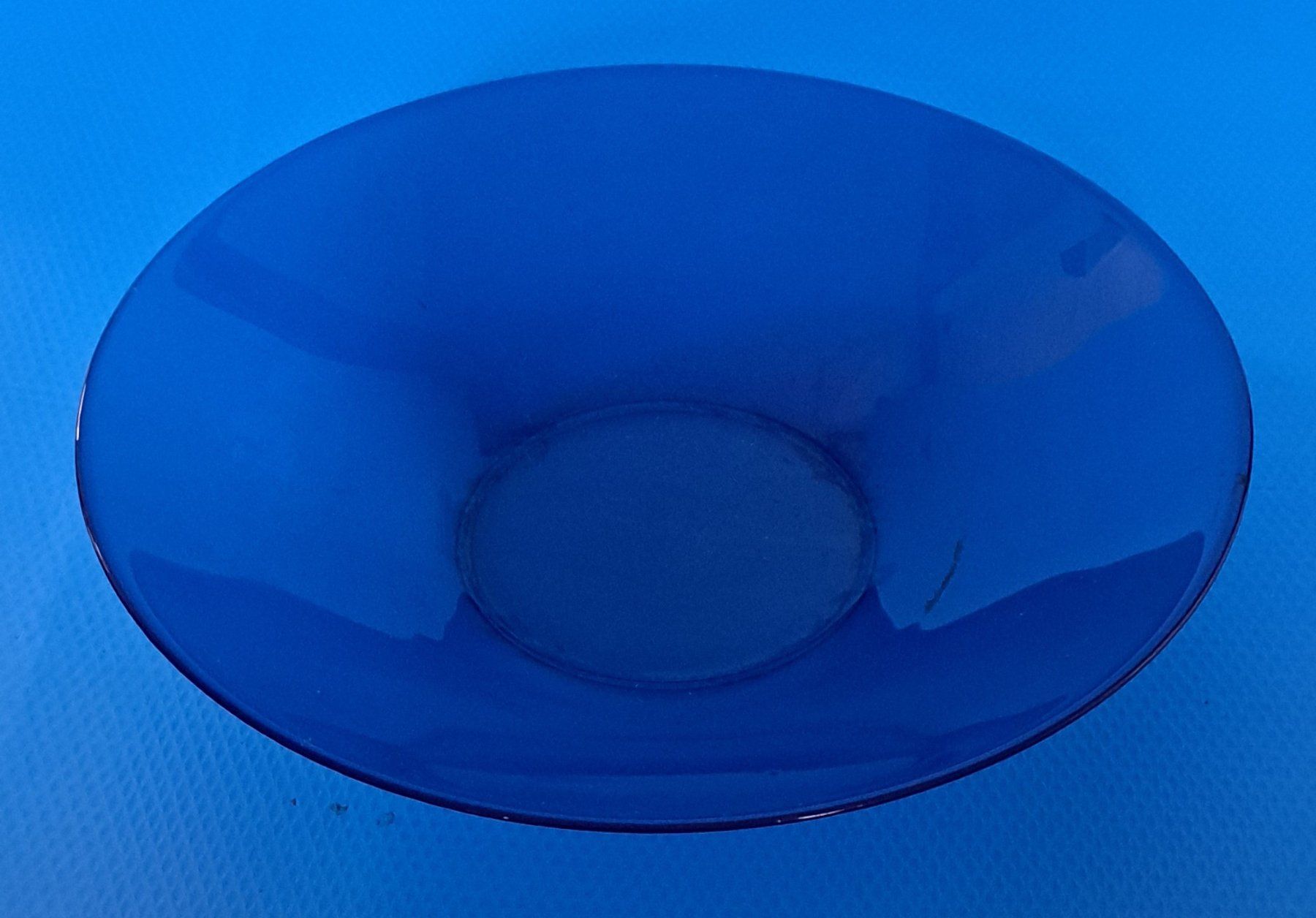 Schalen: Obstschüssel Glas Blau – Gebraucht aus Tenniken von mik_6mxg 5