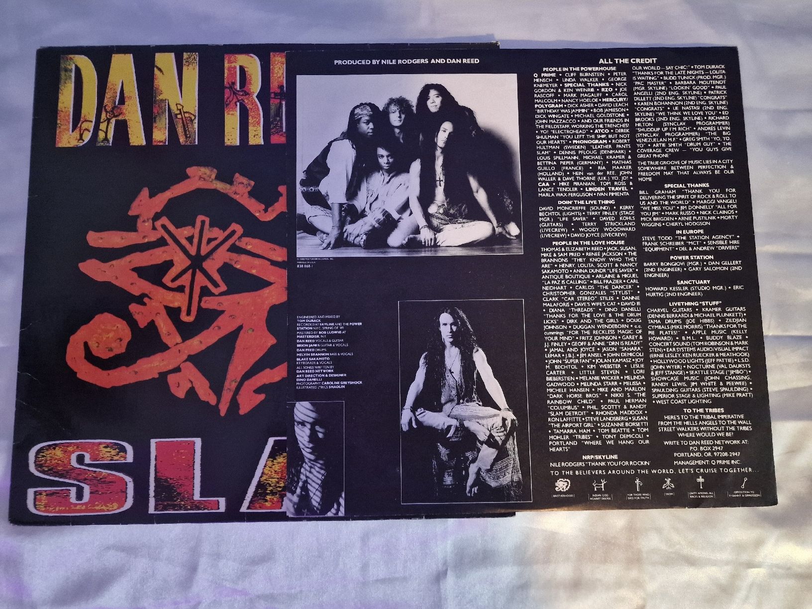 Dischi in vinile: Dan Reed Network - Slam – Usato da Pfaffnau venduto da gunport 5