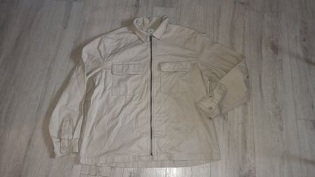 Trendige Übergangsjacke mit Reissverschluss, Beige, XL