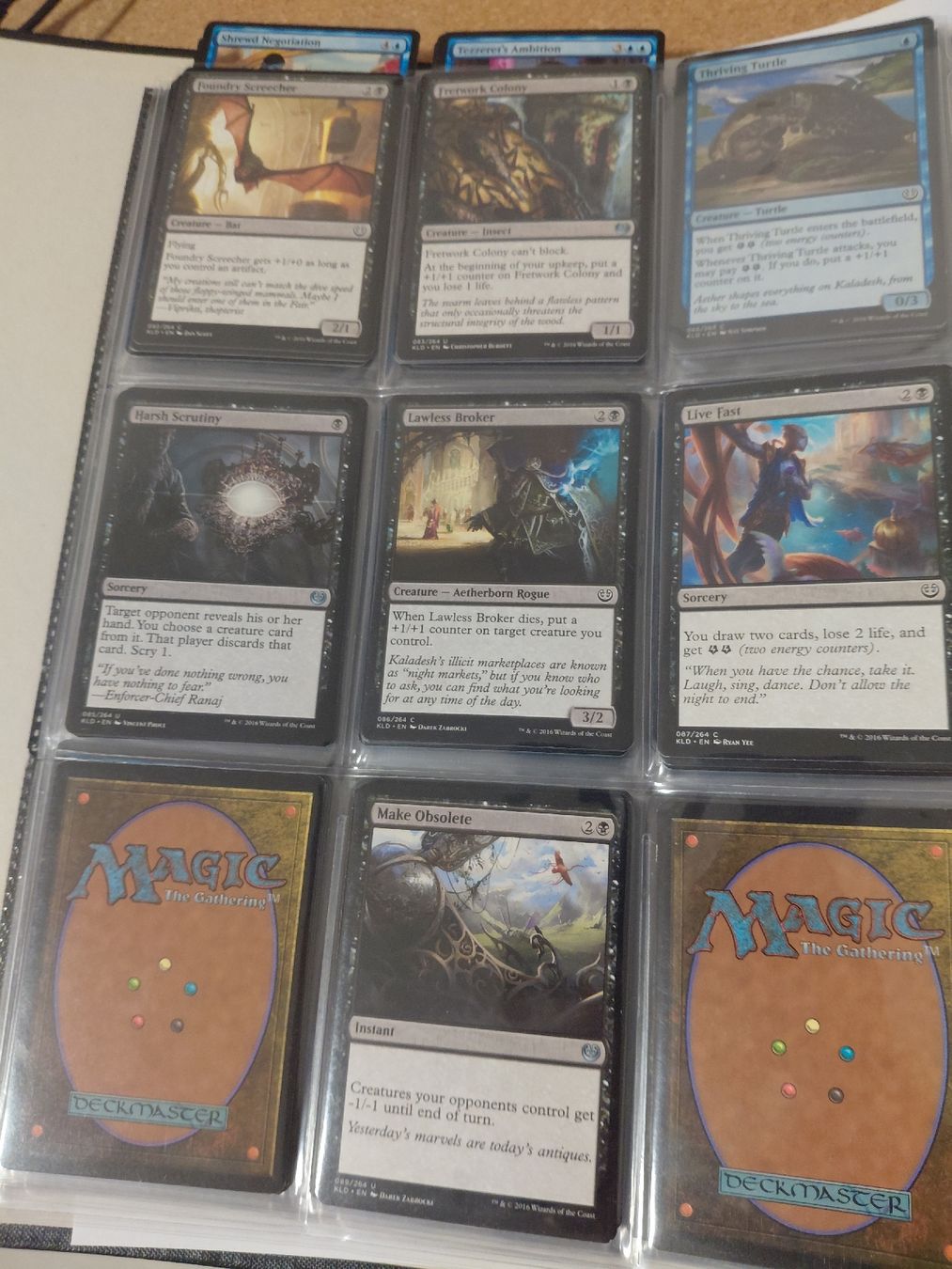 Magic The Gathering Carte collezionabili: Kaladesh und Aether revolt Ordner – Usato da Kehrsatz venduto da Jadeeeee 2