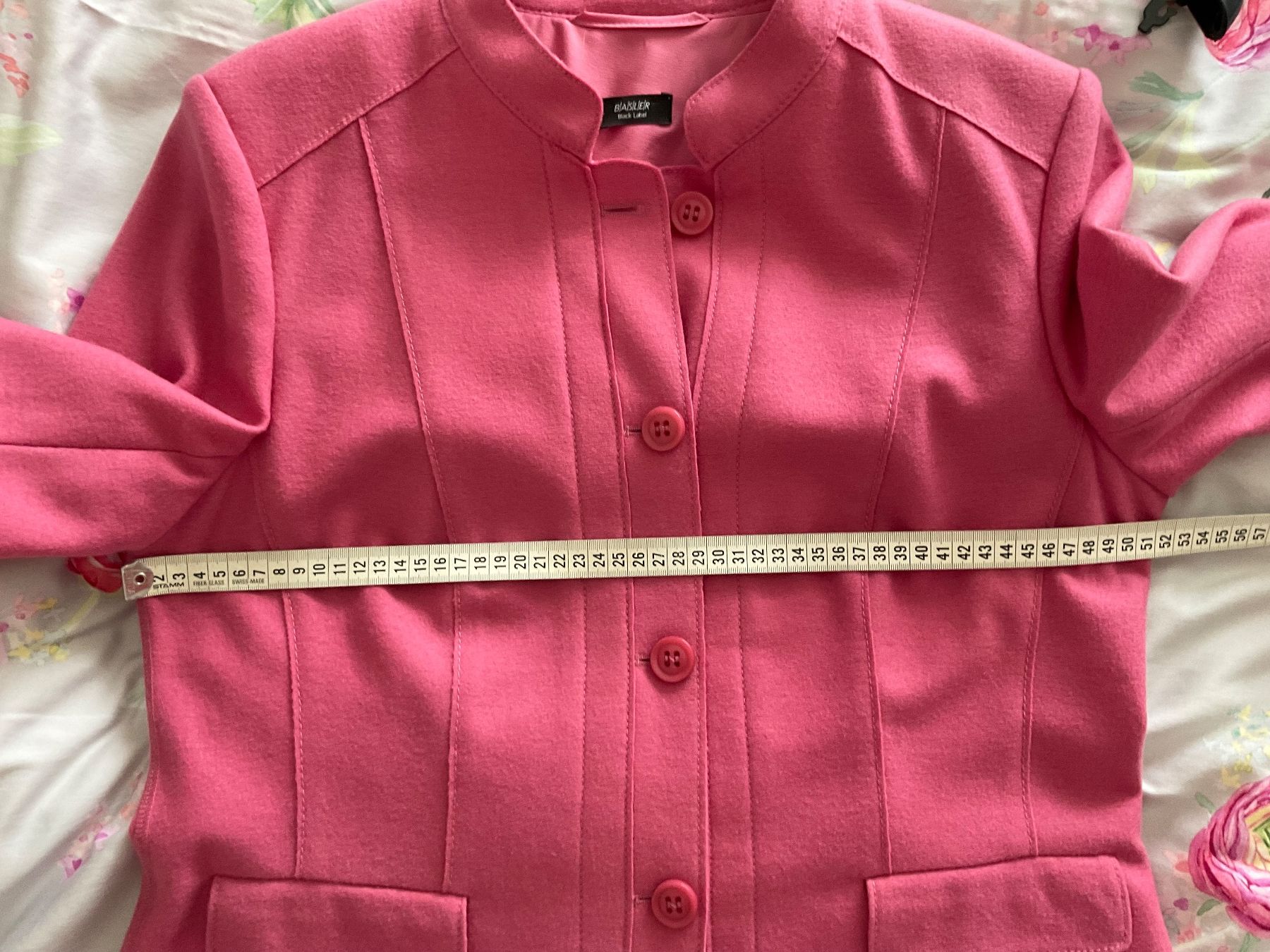 Basler Giacche: BASLER Black Label Wolle Blazer Gr 42 rosa NEU – Nuovo (secondo la descrizione) da Urdorf venduto da alda02 5