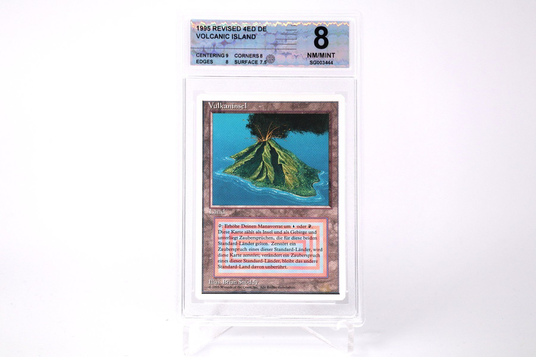 Magic The Gathering Carte collezionabili: MTG Volcanic Island Revised Gegradet Deutsch – Usato da Erlinsbach SO venduto da PKMPr0ffesor