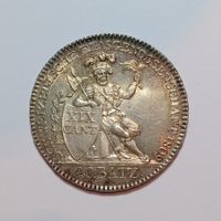 20 Batzen 1809 Aargau (HMZ 2-20b) unz