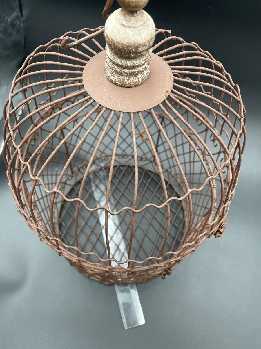 Alle Dekorationen: Vogelkäfig Shabby Chic – Gebraucht aus Baar von Nini043 3