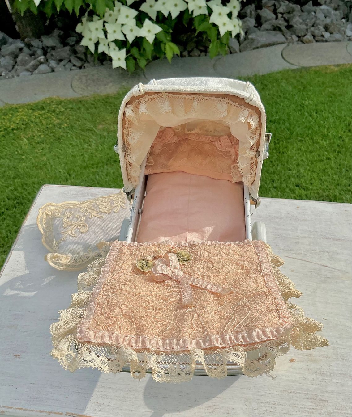Carrozzine per bambole: ALTER NOSTALGIE PUPPENWAGEN – Usato da Zell LU venduto da Silvermemory 5