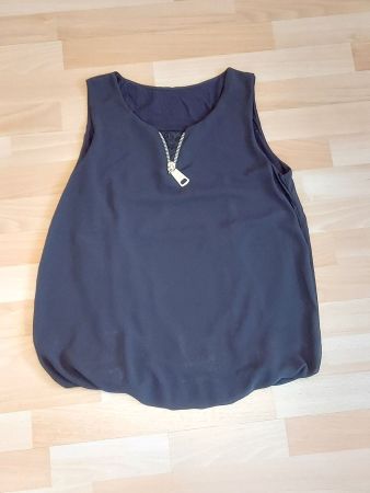 Hübsches schwarzes Top Gr. S