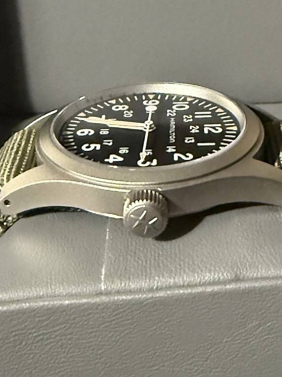 Orologi: Montre Hamilton kaki  – Usato da Biel/Bienne venduto da clo_c85g 1