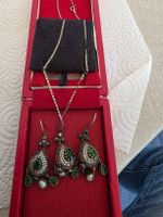 colier avec bouque d oreille argent 925 antik
