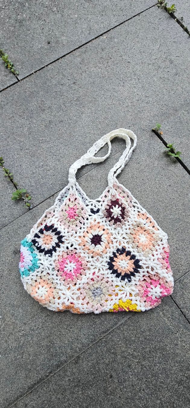 Borse: Kleine Beutelstricktasche – Nuovo (secondo la descrizione) da auw venduto da Kaktus2006