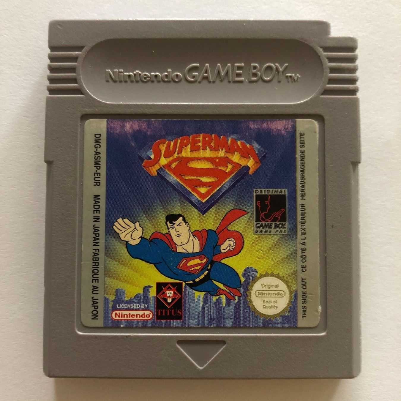 Nintendo Spiele: Superman für Nintendo Game Boy – Gebraucht aus Kestenholz von Naruto_01