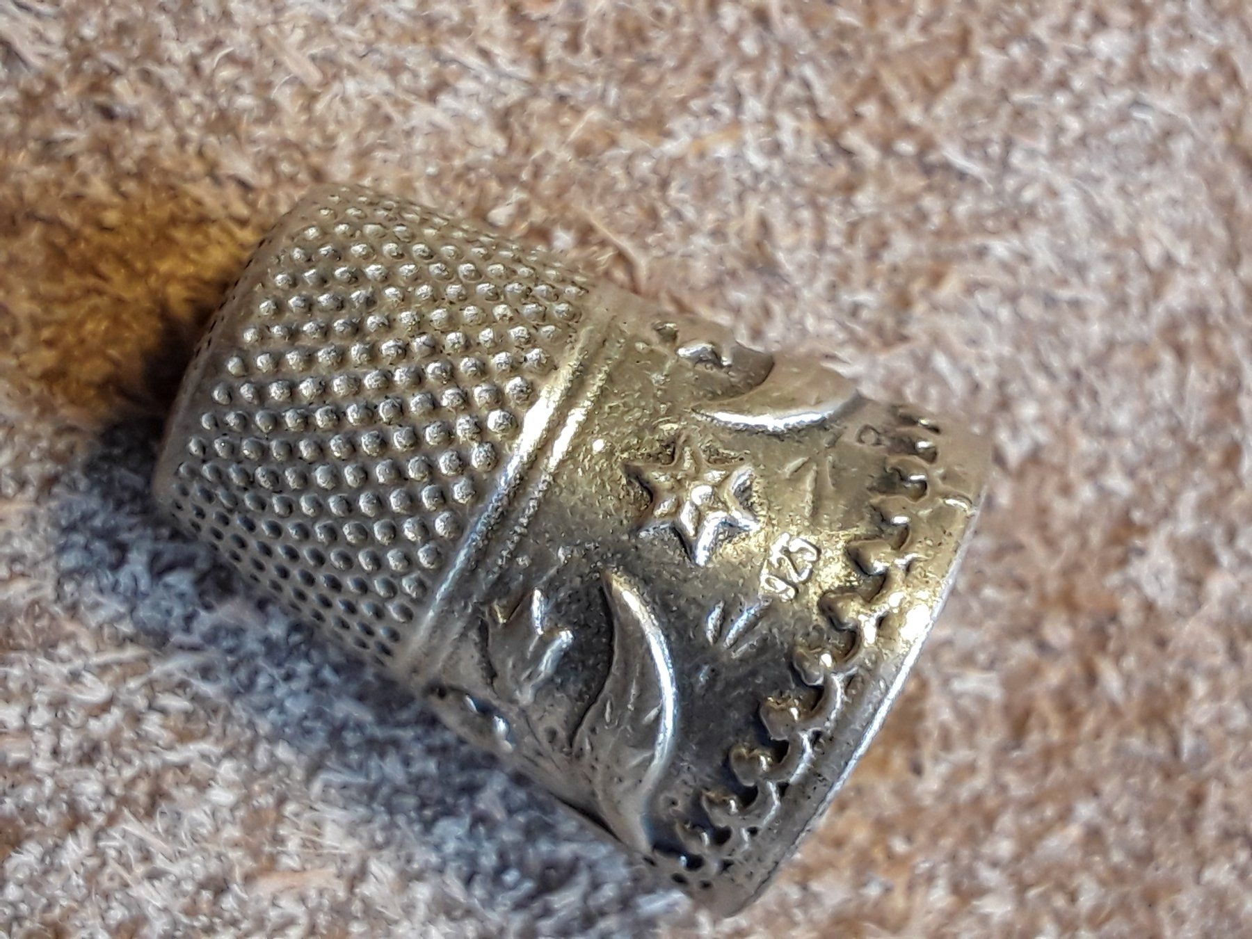 Fingerhüte: Antiker Sterling Silber 925 Fingerhut – Gebraucht aus Zürich von helsan 3