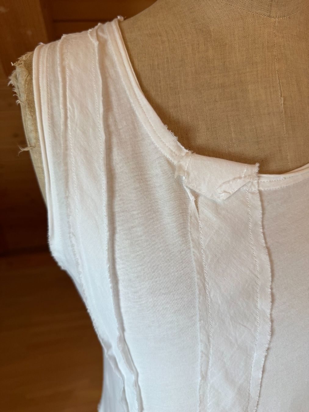 Top: Weisses Sommer-Top von black label – Nuovo (secondo la descrizione) da Stäfa venduto da Mofi8712 3