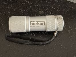 Taschenlampe Buerkert Aluminium LED UV-Lampe