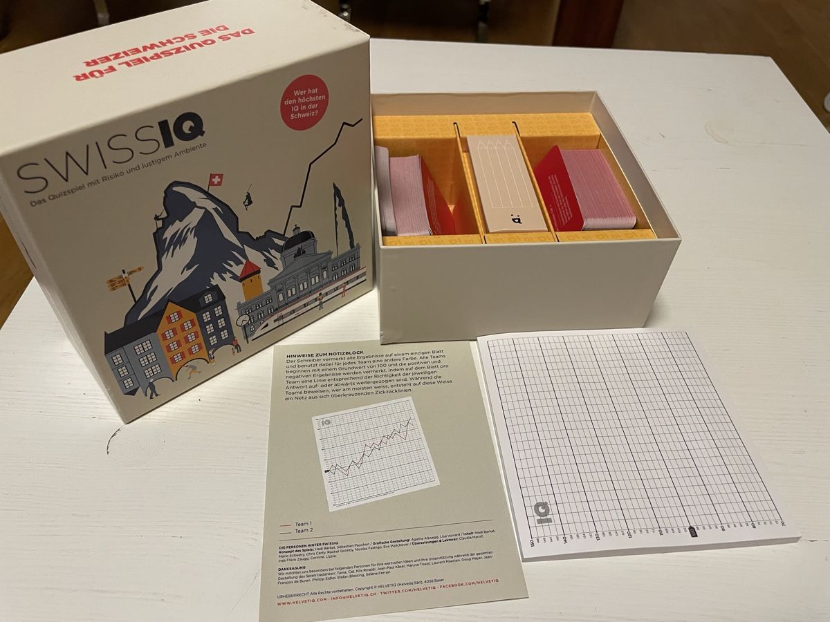 Giochi: SwissIQ Quizspiel – Nuovo (secondo la descrizione) da Zürich venduto da Blauwal456 3