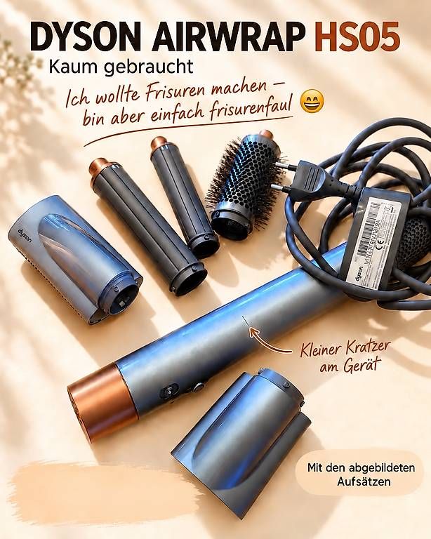 Asciugacapelli: Dyson Airwrap HS05  kaum gebraucht  – Usato da Grenchen venduto da jas_6cgj