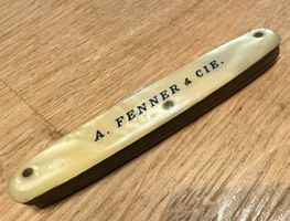 Antikes Taschenmesser Omega Solingen A. Fenner & Cie