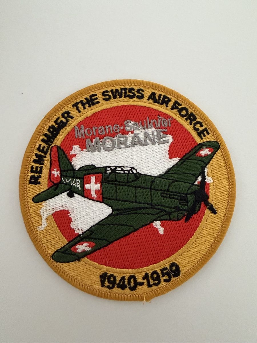 Schweizer Armee Plaketten & Abzeichen: Morane memory patch  – Gebraucht aus Chamoson von Lio_Rey