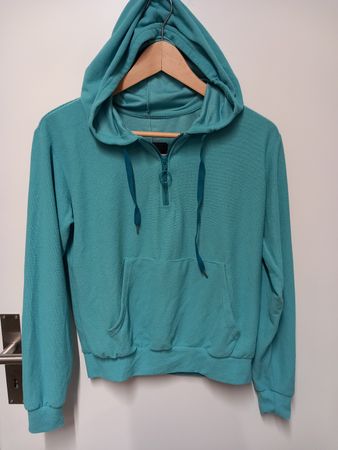 Powerzone Damen Hoodie Gr. S türkis Sport NEU